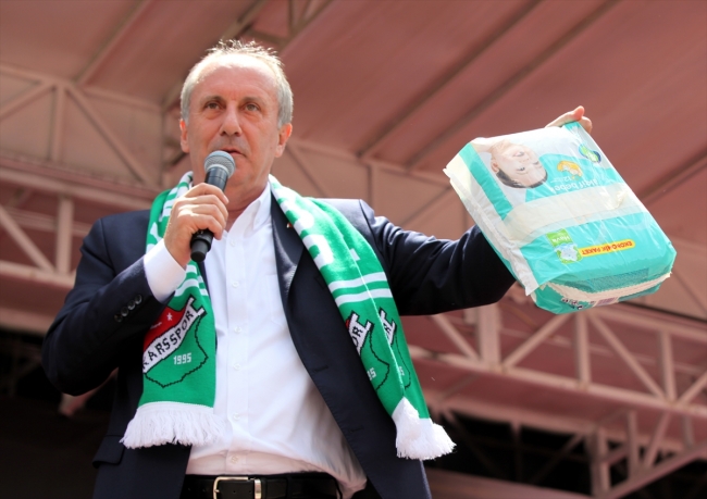 CHP Cumhurbaşkanı Adayı İnce: 81 milyona resmi dil Türkçeyi öğreteceğiz